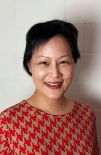 Picture of Hui-Bin Meng, our native Chinese teacher, or more specifically our Mandarin teacher.